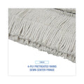 Boardwalk Disposable Dust Mop Head, Cotton, Cut-End, 60w x 5d