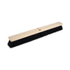 Boardwalk Floor Brush Head, 2.5" Black Tampico Fiber Bristles, 24" Brush