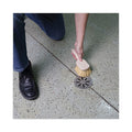 Boardwalk Utility Brush, Cream Tampico Bristles, 5.5" Brush, 3" Tan Plastic Handle