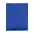 C-Line Classroom Connector Folders, 11 x 8.5, Blue, 25/Box