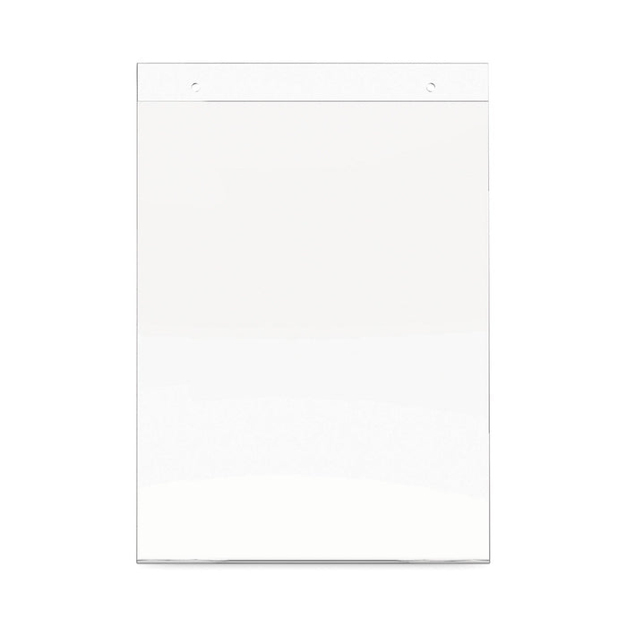 deflecto Classic Image Wall-Mount Sign Holder, Portrait, 8.5 x 11, Clear