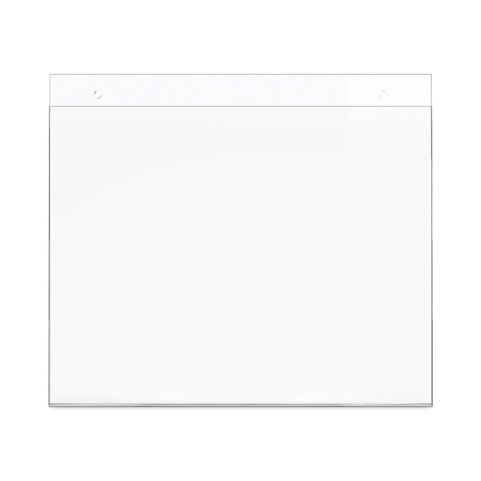 deflecto Classic Image Wall-Mount Sign Holder, Landscape, 11 x 8.5, Clear