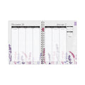 House of Doolittle Recycled WildFlower Weekly/Monthly Planner, Wild Flower Artwork, 11 x 8.5, Gray/White/Purple Cover, 12-Month (Jan-Dec): 2023