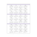 House of Doolittle Recycled WildFlower Weekly/Monthly Planner, Wild Flower Artwork, 11 x 8.5, Gray/White/Purple Cover, 12-Month (Jan-Dec): 2023