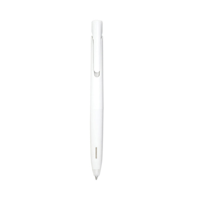 Zebra bLen Gel Pen, Retractable, Fine 0.7 mm, Black Ink, White Barrel, Dozen