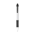 Zebra Sarasa Dry X20+ Gel Pen, Retractable, Fine 0.7 mm, Black Ink, White Barrel, Dozen