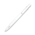 Zebra bLen Gel Pen, Retractable, Fine 0.7 mm, Black Ink, White Barrel, Dozen
