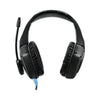 Adesso Xtream G1 Stereo Gaming Headphones with Microphone for Console, Binaural, Over the Head, Black/Blue
