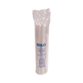 Dart Straw-Slot Cold Cup Lids, Fits 10 oz Cups, Clear, 100 Pack, 25 Packs/Carton