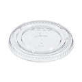 Dart Straw-Slot Cold Cup Lids, Fits 9 oz to 20 oz Cups, Clear, 100/Pack