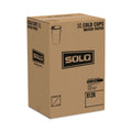 Dart Symphony Treated-Paper Cold Cups, 12 oz, White/Beige/Red, 100/Bag, 20 Bags/Carton