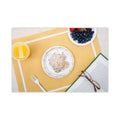 Dart Symphony Paper Dinnerware, Mediumweight Plate, 6" dia, Tan, 125/Pack