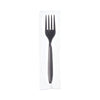 Dart Boxed Reliance Medium Weight Cutlery, Fork, Black, 1,000/Carton
