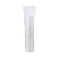 Dart Flexstyle Double Poly Paper Containers, 32 oz, White, Paper, 25/Pack, 20 Packs/Carton