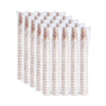 Dart Cafe G Foam Hot/Cold Cups, 20 oz, Brown/Red/White, 500/Carton