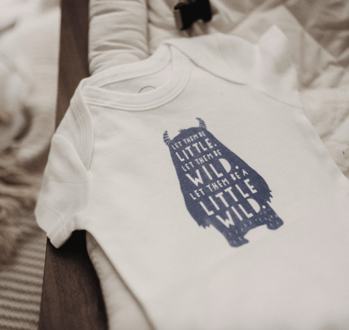 graphic bodysuit | wild child by Finn + Emma