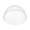 Dart Dome-Top Cold Cup Lids, Fits 16 oz, Clear, 1,000/Carton