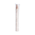 Dart Cafe G Foam Hot/Cold Cups, 20 oz, Brown/Red/White, 20/Pack