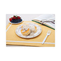 Dart Symphony Paper Dinnerware, Heavyweight Plate 9", Tan, 125/Pack, 4 Packs/Carton