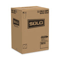 Dart Symphony Treated-Paper Cold Cups, 16 oz, White/Beige/Red, 50/Bag, 20 Bags/Carton
