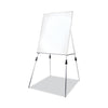Flipside Adjustable Dry Erase Board, 27.5 x 32 Board, White Surface with Aluminum Frame