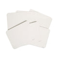 U Brands Single-Sided Dry Erase Lap Board, 12 x 9, White Surface, 6/Pack