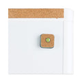 U Brands PINIT Magnetic Dry Erase Board with Plastic Frame, 20 x 16, White Surface and Frame