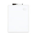 U Brands Magnetic Dry Erase Board with Plastic Frame, 14.66 x 11, White Surface and Frame