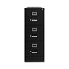 Hirsh Industries Vertical Letter File Cabinet, 3 Letter-Size File Drawers, Black, 15 x 22 x 40.19