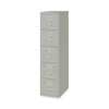 Hirsh Industries Vertical Letter File Cabinet, 4 Letter-Size File Drawers, Light Gray, 15 x 26.5 x 61.37