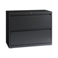 Hirsh Industries Lateral File Cabinet, 2 Letter/Legal/A4-Size File Drawers, Charcoal, 36 x 18.62 x 28