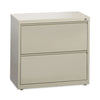 Hirsh Industries Lateral File Cabinet, 2 Letter/Legal/A4-Size File Drawers, Putty, 30 x 18.62 x 28