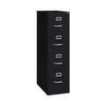 Hirsh Industries Vertical Letter File Cabinet, 4 Letter-Size File Drawers, Black, 15 x 26.5 x 52