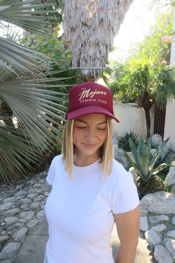 The Mojave Tennis Club Hat- Printed & Embroidered Options by Ace The Moon
