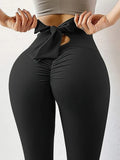 High Waist Butt Lifting Sports Fitness Yoga Pants, Size M by Vanessa Jane