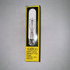 Vintage Satco S3250 Tubular Light Bulb, 25W 120V, Clear Standard Base