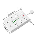 22-in-1 Multi-Functional Power Strip – 16 Sockets, 3 USB-A & 3 USB-C by DailySale