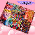 780-Pieces: Hair Accessories for Girls by DailySale