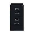 Hirsh Industries Vertical Letter File Cabinet, 2 Letter-Size File Drawers, Black, 15 x 22 x 28.37