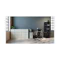 Hirsh Industries Vertical Letter File Cabinet, 3 Letter-Size File Drawers, Light Gray, 15 x 22 x 40.19