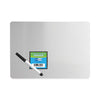 Flipside Dry Erase Board Set, 12 x 9, White, Black Markers, 12/Pack