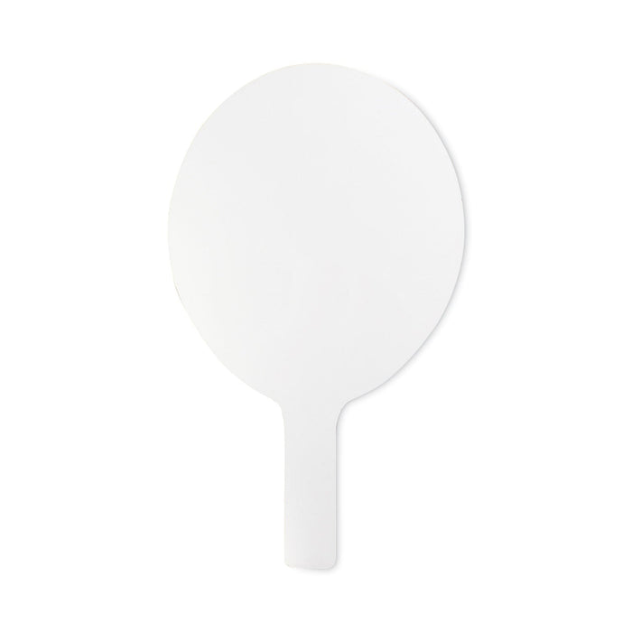 Flipside Dry Erase Paddle, 12 x 7, White, 12/Pack