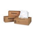 Fellowes Shredder Waste Bags, 50 gal Capacity, 50/Carton
