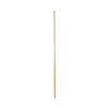 Boardwalk Threaded End Broom Handle, Lacquered Wood, 0.94" dia x 60", Natural