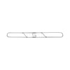 Boardwalk Clip-On Dust Mop Frame, 60w x 5d, Zinc Plated
