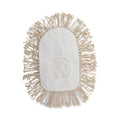 Boardwalk Wedge Dust Mop Head, Cotton, 17.5 x 13.5, White