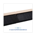 Boardwalk Floor Brush Head, 3" Black Polypropylene Bristles, 36" Brush