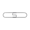Boardwalk Clip-On Dust Mop Frame, 24w x 5d, Zinc Plated
