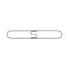 Boardwalk Clip-On Dust Mop Frame, 36w x 5d, Zinc Plated