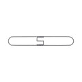 Boardwalk Clip-On Dust Mop Frame, 36w x 5d, Zinc Plated